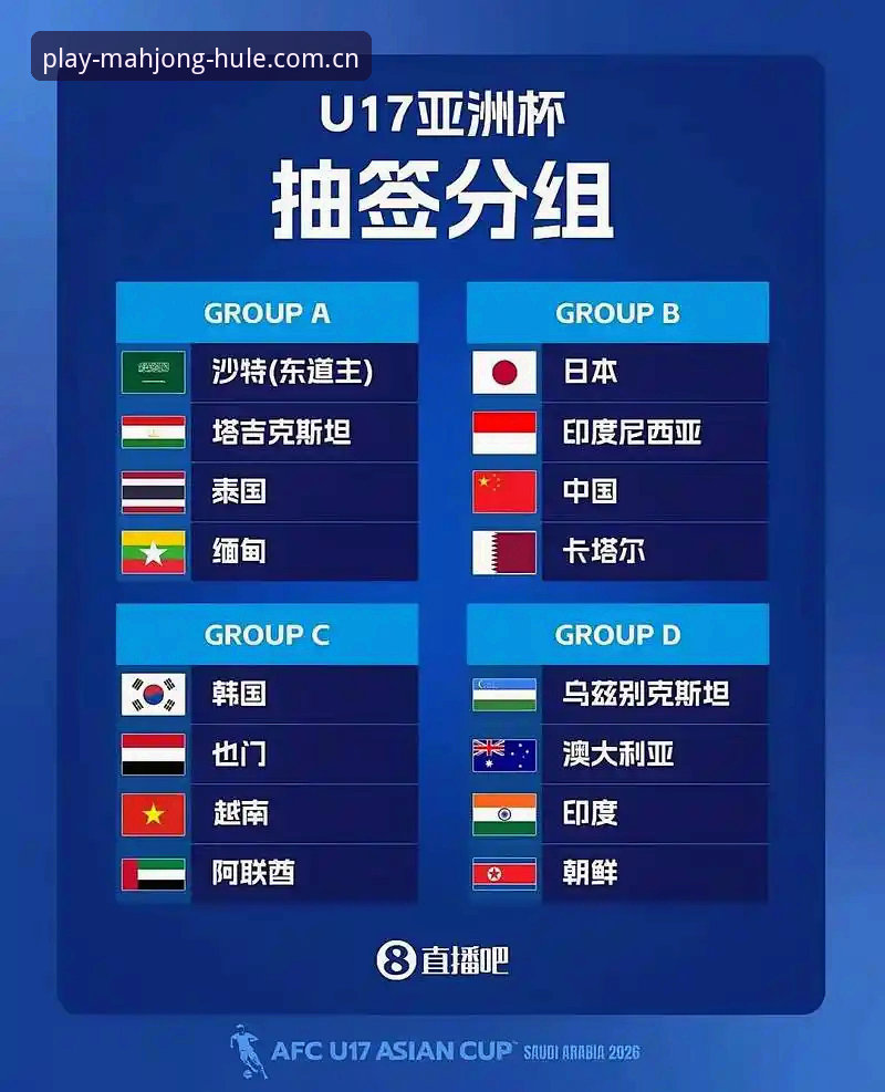 U17世界杯抽签结果出炉：中国男女足命运迥异，观赛体验大不同
